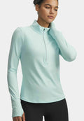 Under Armour LAUF LAUNCH PRO  - Long sleeved top - refreshmint reflective