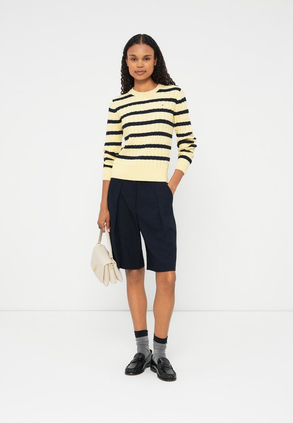 Tommy Hilfiger CABLE KNIT CREW NECK JUMPER