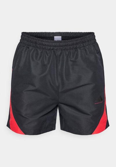adidas Performance WOVEN SHORT UNISEX - Sports shorts - black/pure ruby
