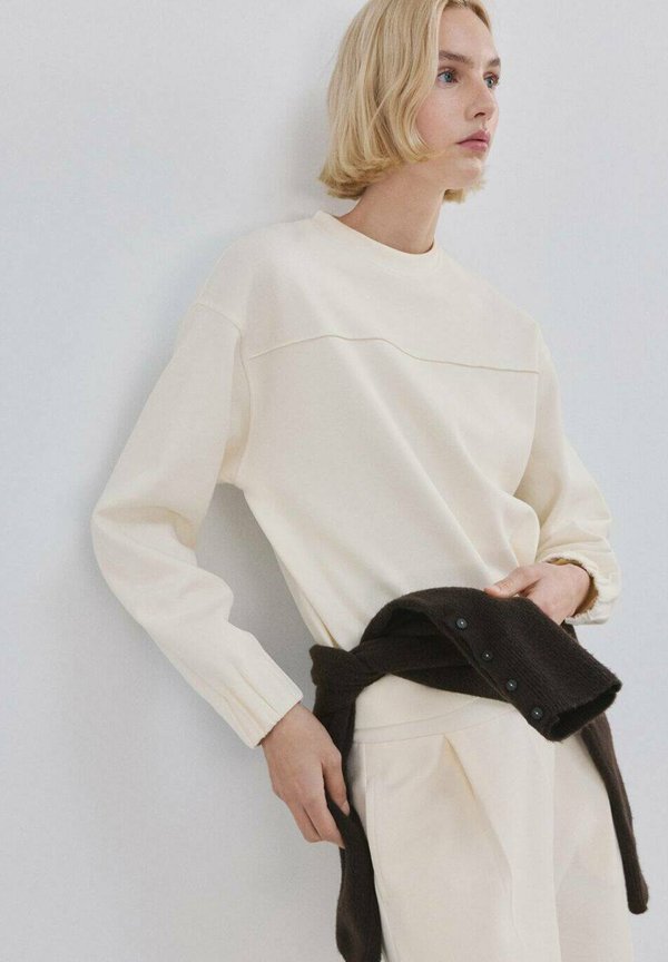 Mango Sweatshirt - off white