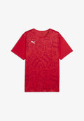 Puma TEAMJAWS GRAPHIC SHOOTING KURZARM-BASKETBALLSHIRT - Sports T-shirt - for all time red