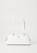 Guess ARNELA SHOULDER SATCHEL - Handbag - white