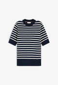 Tommy Hilfiger Basic T-shirt - dark night navy/ivory petal