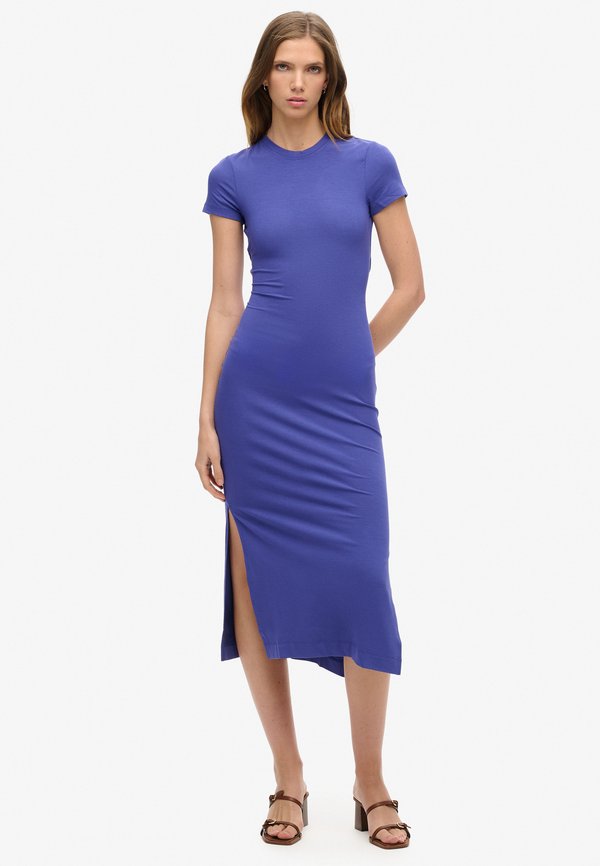 Superdry & Co MIDI - Shift dress - navy blue