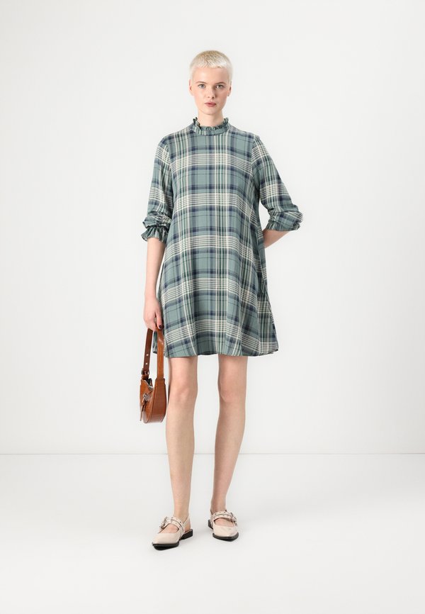 Vero Moda VMCAMILLO CHECK SHORT DRESS