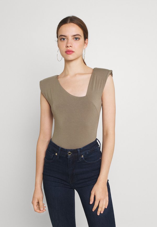Good American ASYMMETRIC SLEEVELESS BODY