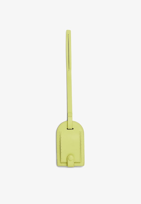 Tommy Hilfiger LOGO LEATHER LUGGAGE TAG - Other accessories - lime zing