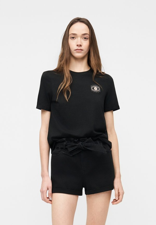 ONLY ONLLEA LIFE  - Print T-shirt - black