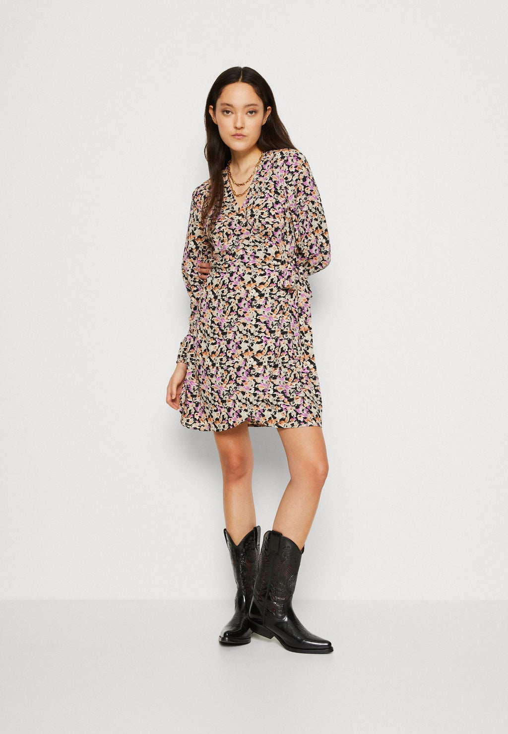 Pieces PCMONICE WRAP DRESS