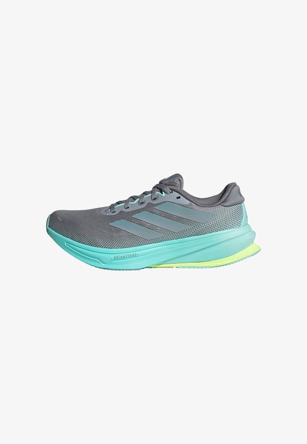 adidas Performance SUPERNOVA RISE 2 - Road running shoes - grey   magic grey met   flash aqua