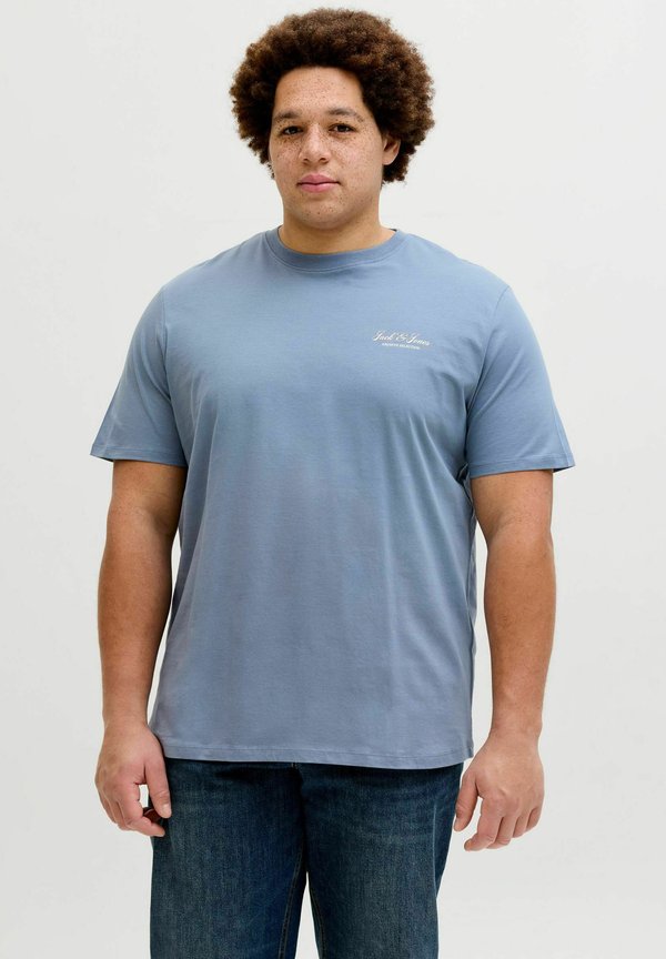 Jack & Jones JJEARCHIVE GRAPHIC TEE SS ONECK NOOS PLS - Basic T-shirt - blue mirage
