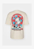 Jack & Jones JORTOAST TEE CREW NECK - Print T-shirt - buttercream