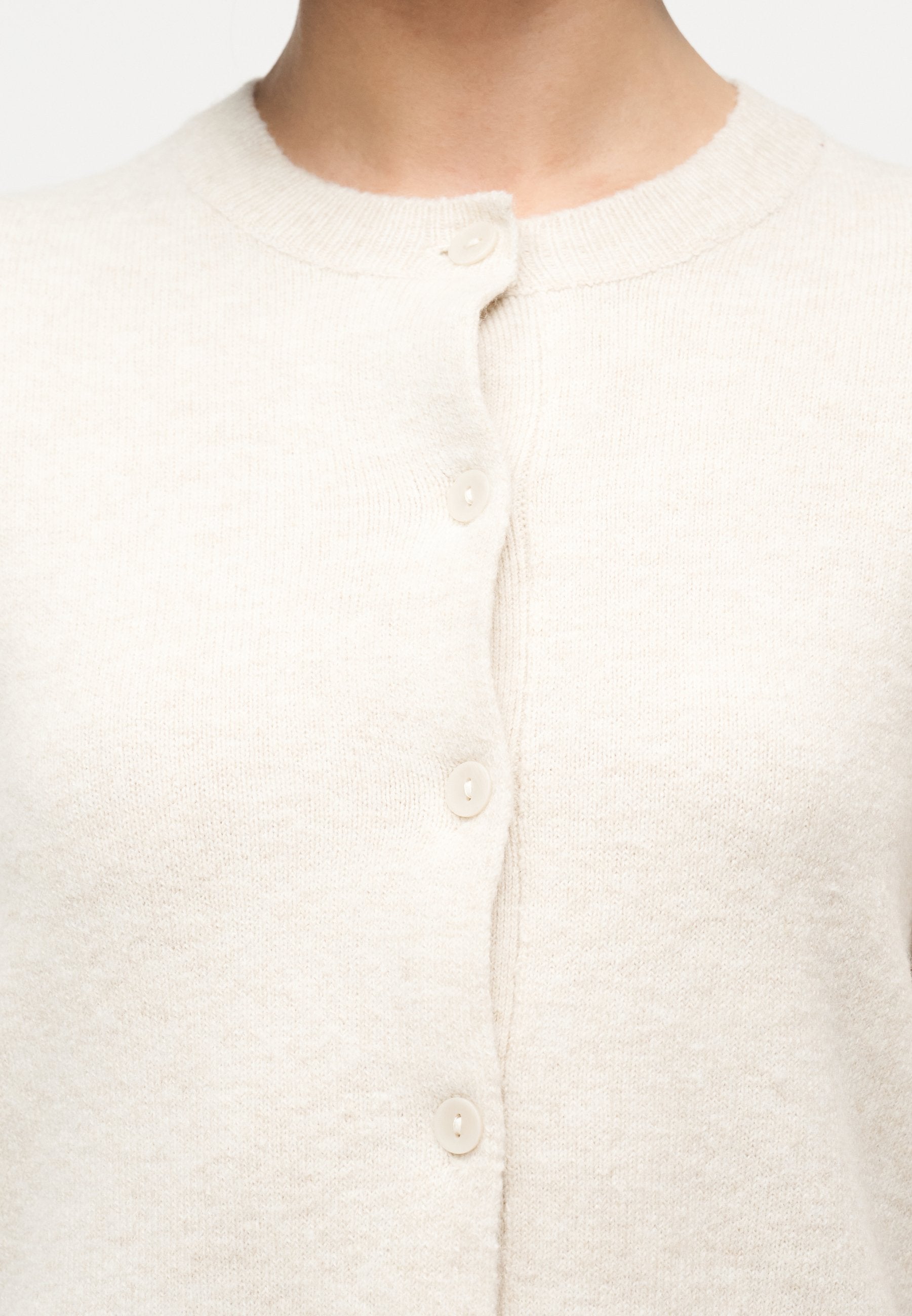 VILA VILIGA 2/4 O-NECK KNIT CARDIGAN - NOOS