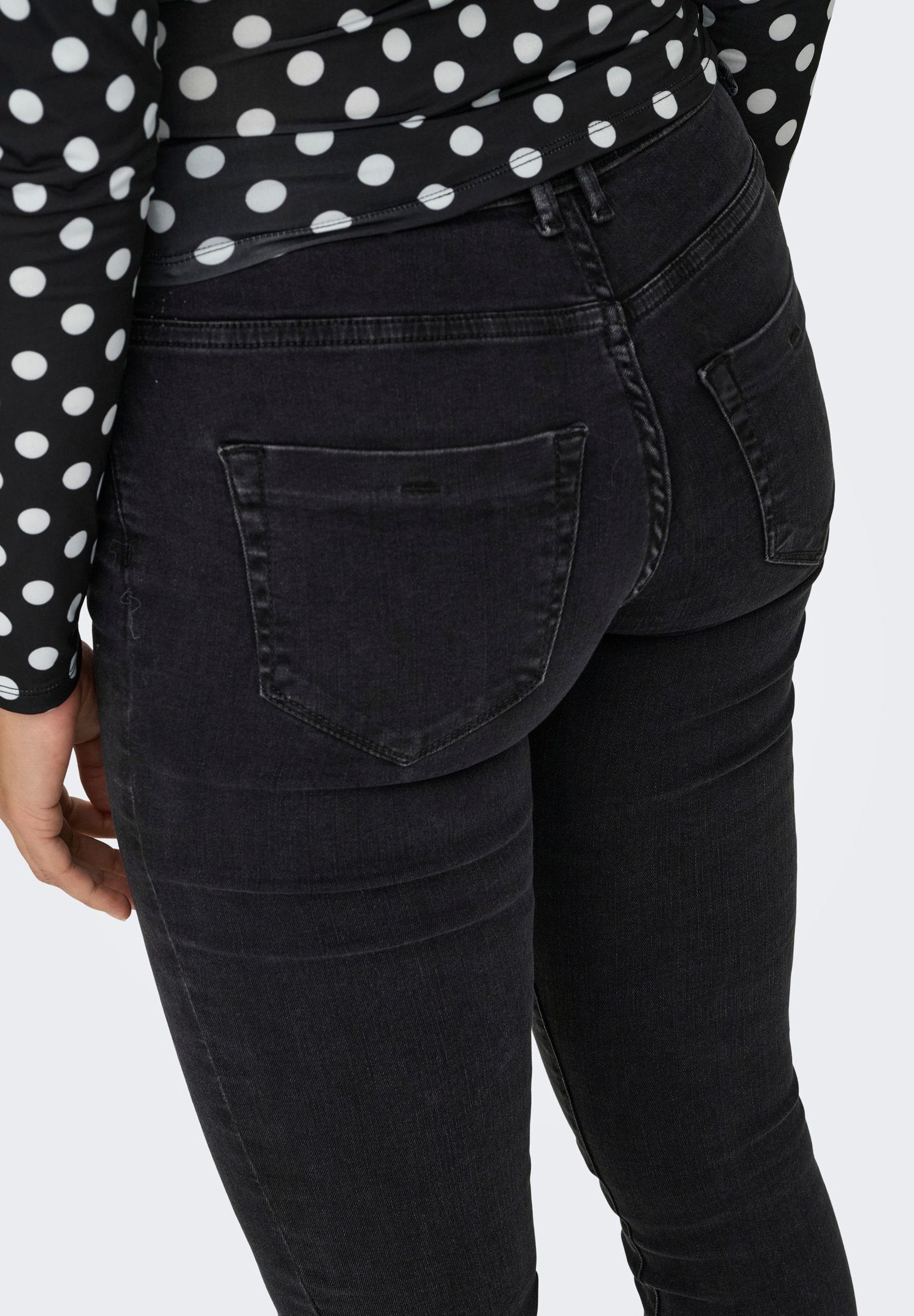 Skinny fit ONLSHAPE Mid waist Media 7