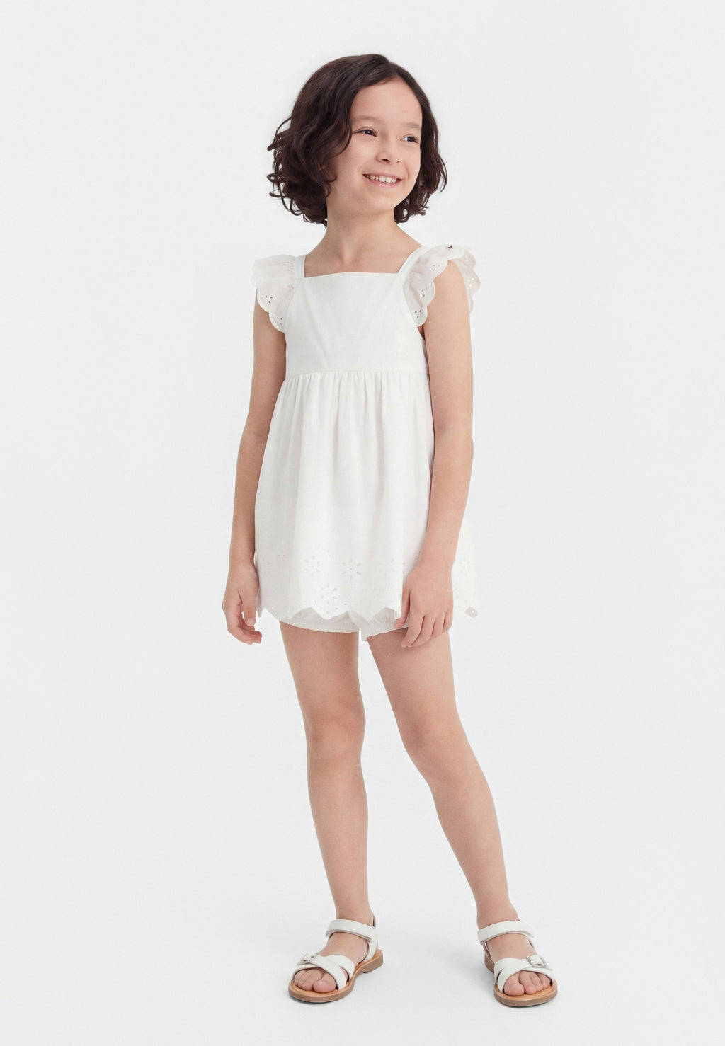 BRODERIE ANGLAISE DRESS SET Media 2