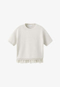 Mango ADULT - Print T-shirt - grey