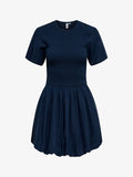 ONLY ONLGOA Linen Short - Day dress - navy blazer