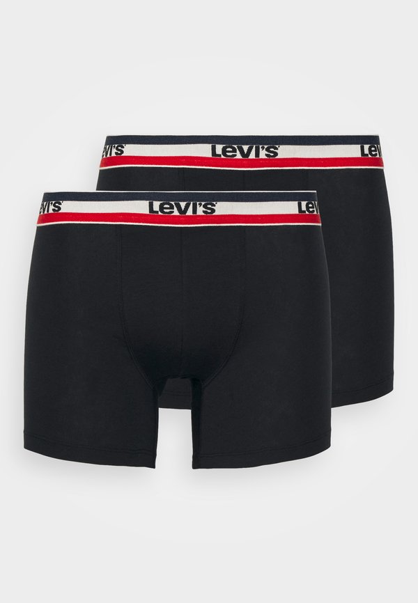 Levi's® MEN LOGO 2 PACK - Boxer briefs - black