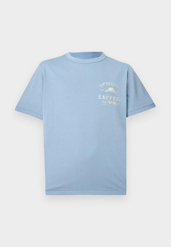 Jack & Jones JPRBLUDAVID TEE - Print T-shirt - ashley blue