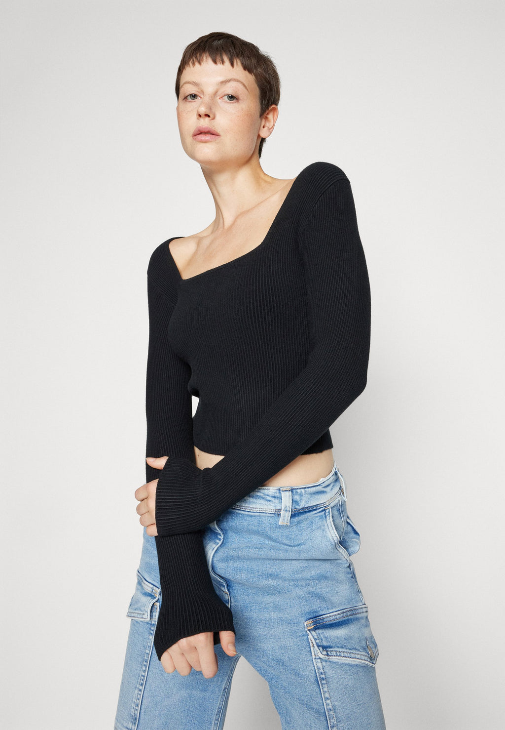 Abercrombie & Fitch OTTOMAN NECK REORDER