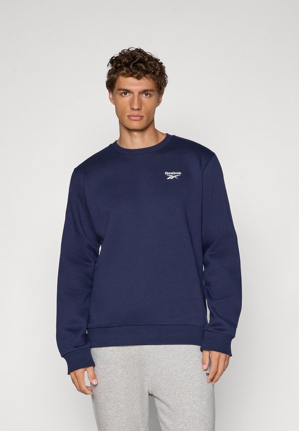 Reebok SMALL LOGO CREWNECK - Sweatshirt - vector navy