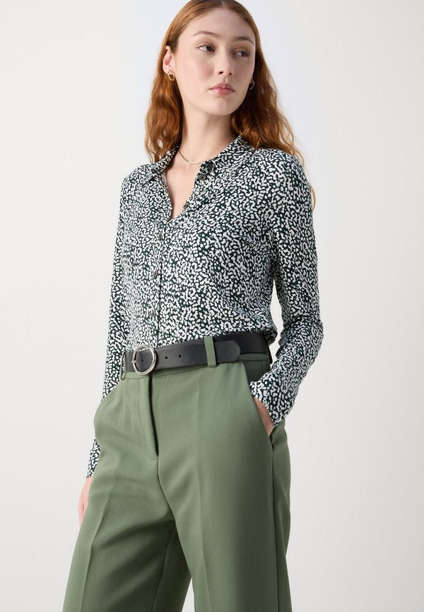 Marc O'Polo BLOUSE LONG SLEEVE COLLAR BUTTON PLACKET