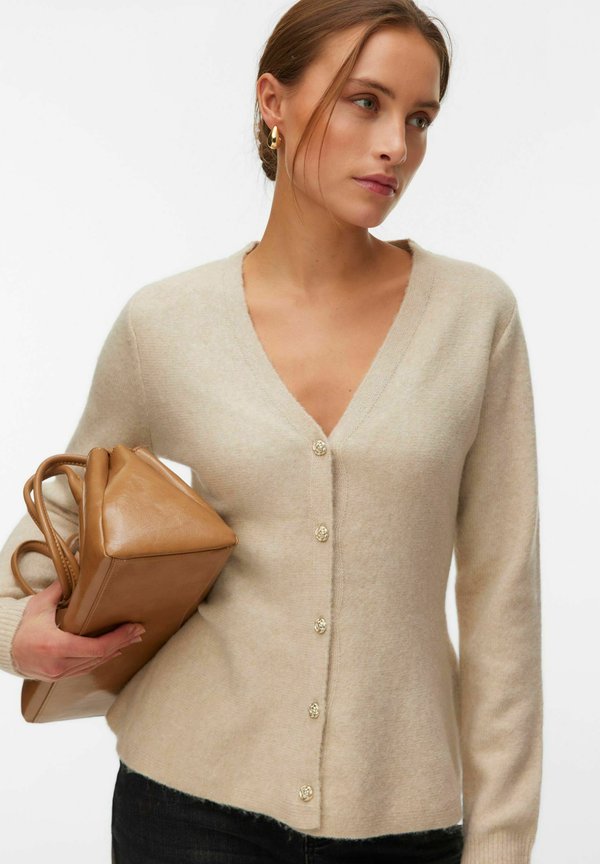 Vero Moda VMGRACE Knit - Cardigan - birch
