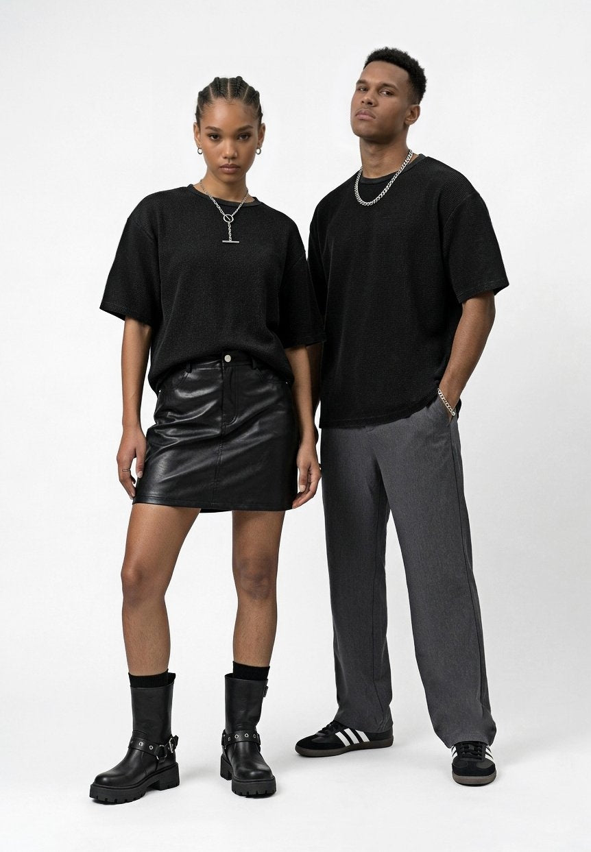 YOURTURN WASHED WAFFLE UNISEX