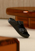Calvin Klein ERGON DOUBLE BAR - Mules - triple black