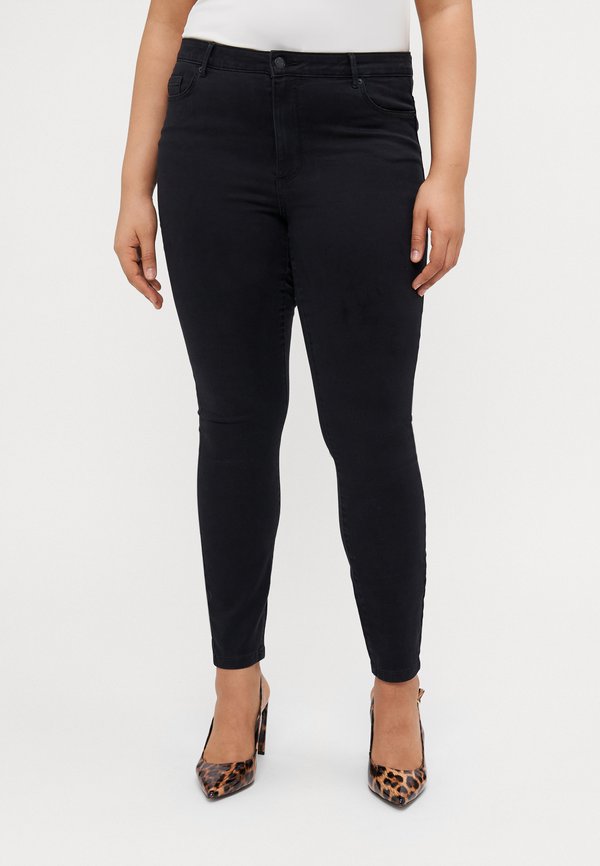 Vero Moda Curve Skinny fit VMPHIA High rise Slim - Jeggings - black