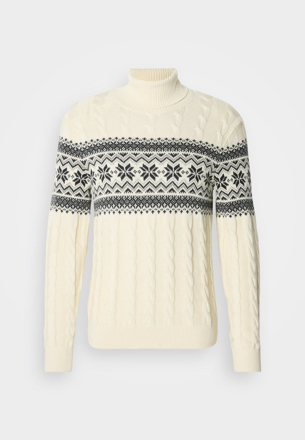 CABLE ROLL NECK  Media 1