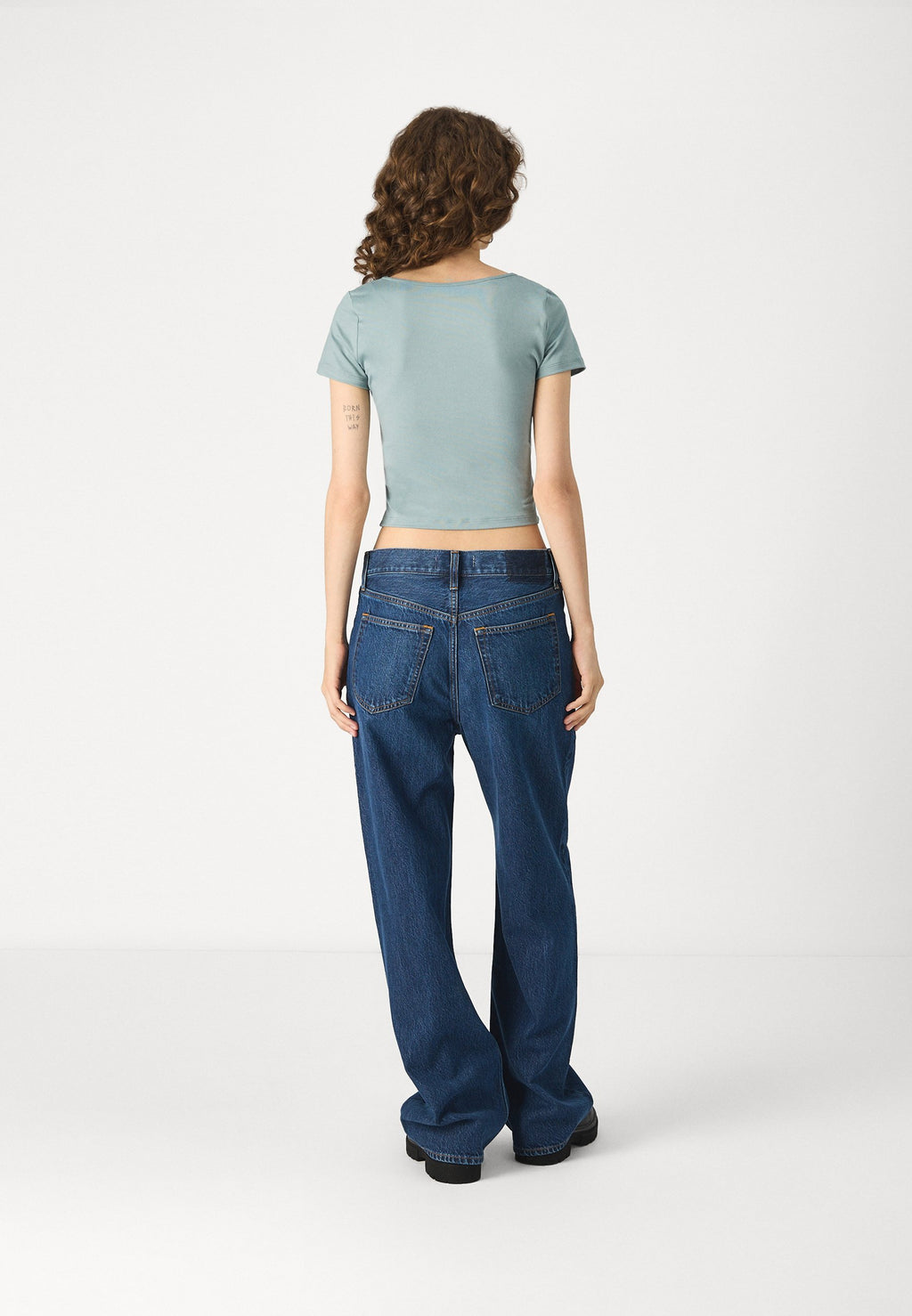 Abercrombie & Fitch High-rise loose jeans