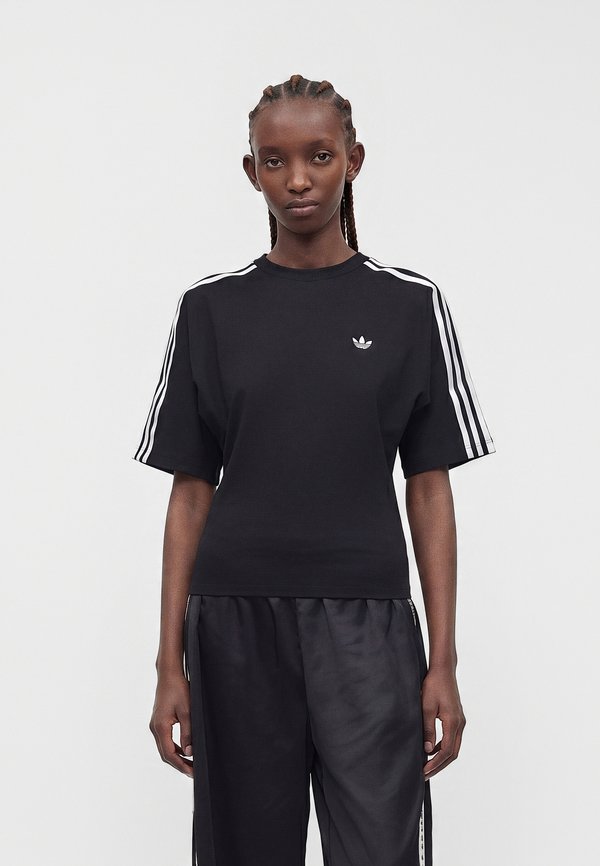 adidas Originals SLIM TEE - Print T-shirt - black