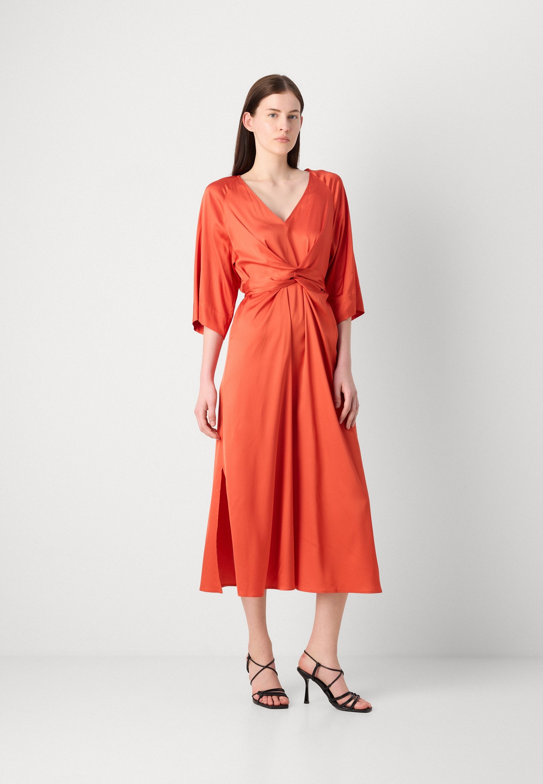 Marc O'Polo DRESS  WRAP STYLE MEDIUM LENGTH RAGLAN SLEEVES