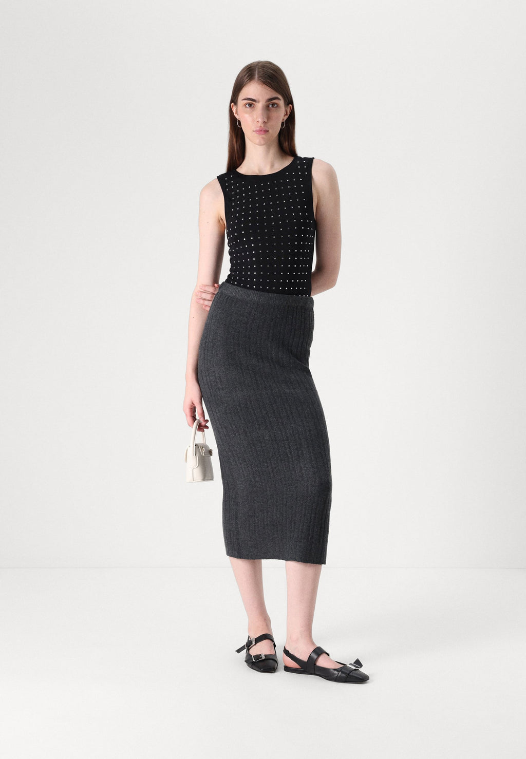 ONLY Tall ONLJEANETT LIFE MIDI SKIRT