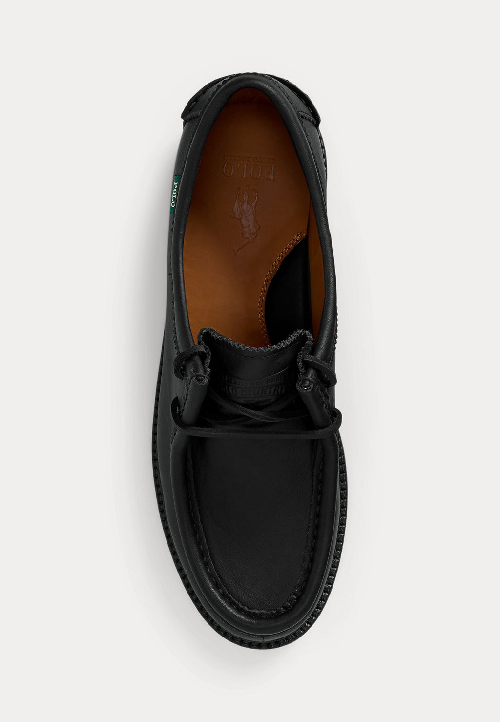 Polo Ralph Lauren JETT LUG-SOLE LEATHER MOC-TOE SHOE