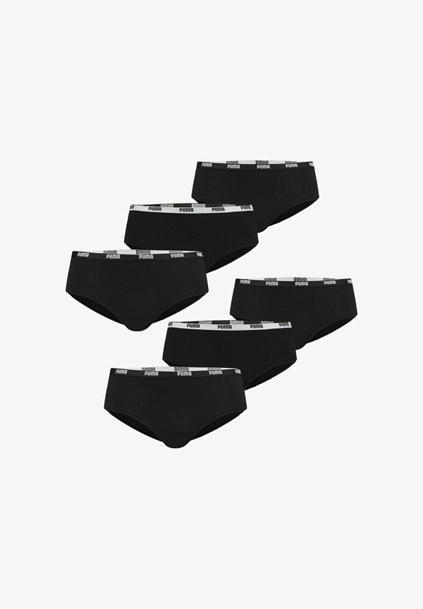 Puma 6ER PACK  - Briefs - schwarz