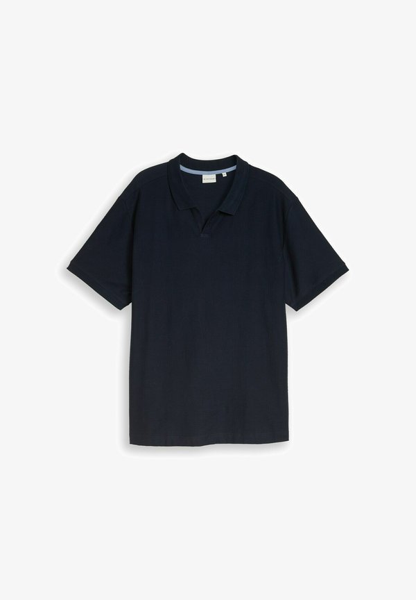 TOM TAILOR TOM TAILOR POLOSHIRTS PLUS SIZE - POLOSHIRT MIT OTTOMAN-STRUKTUR - Polo shirt - sky captain blue