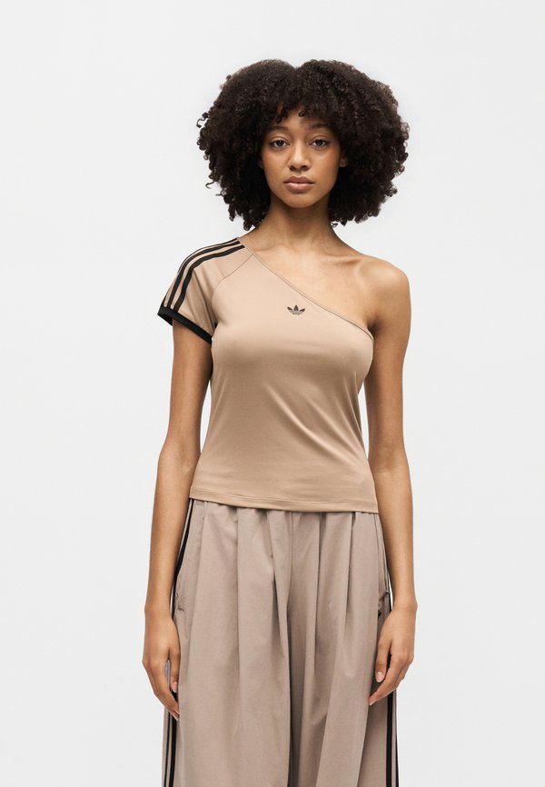 adidas Originals TEE - Print T-shirt - chalky brown