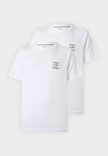 Tommy Hilfiger CHEST GRAPHIC TEES ZALANDO EXCLUSIVE 2 PACK - Basic T-shirt - white