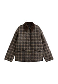 New Look  CHECKED CONTRAST TRIM QUILTED BARN