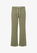 s.Oliver KAROLIN - Flared Jeans - olivgrün