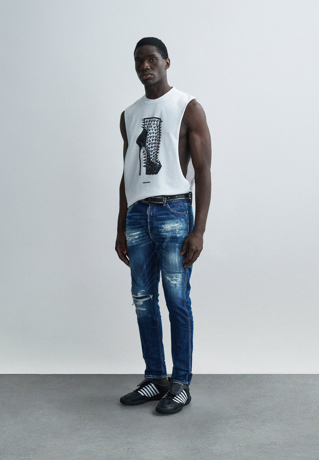 Dsquared2 ICONIQUE CIGARETTE FIT TEE