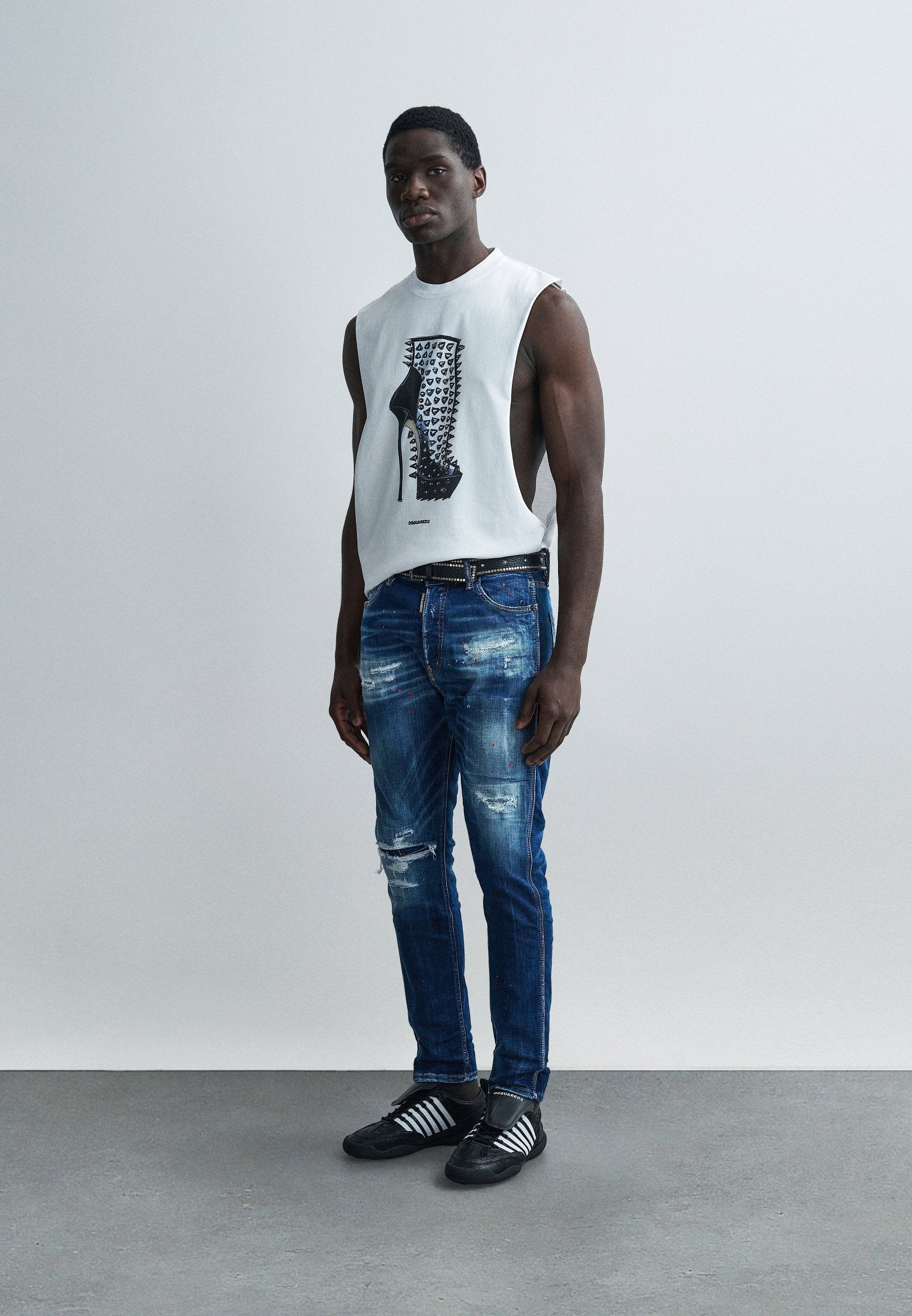 Dsquared2 ICONIQUE CIGARETTE FIT TEE