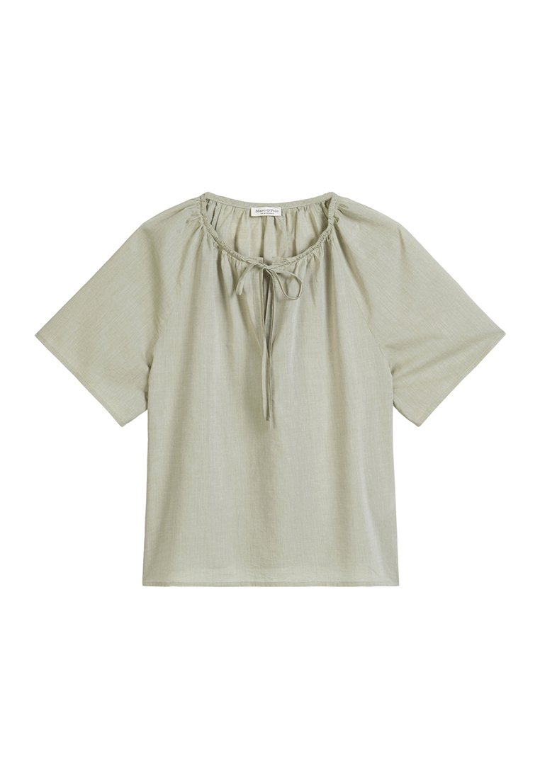 WOVEN BLOUSES SHORTSLEEVE Media 1