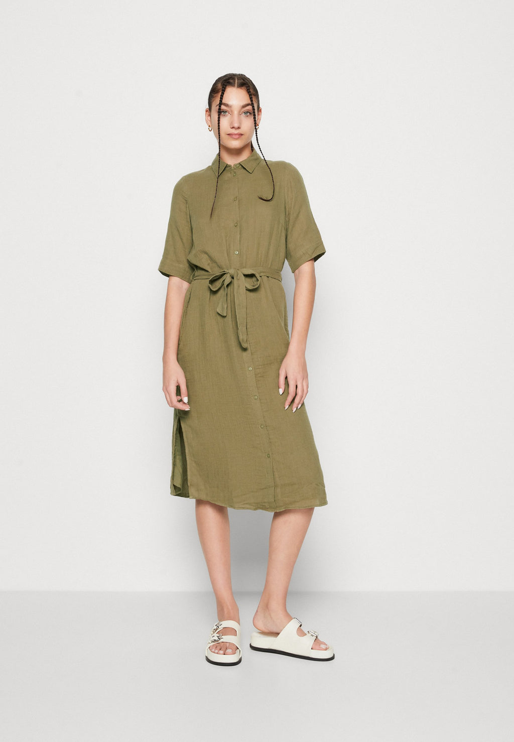 Pieces PCSTINA MIDI SHIRT DRESS