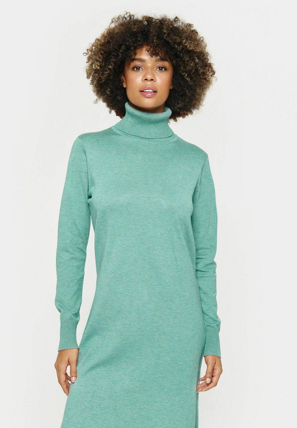 Saint Tropez MILASZ ROLL NECK LONG DRESS