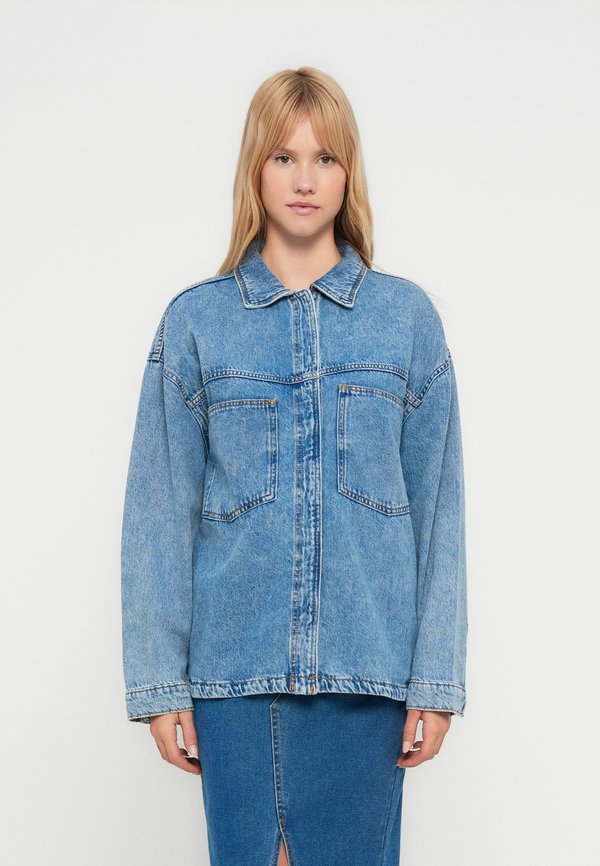 ONLY Denim ONLEMMIE Denim - Denim jacket - light blue denim