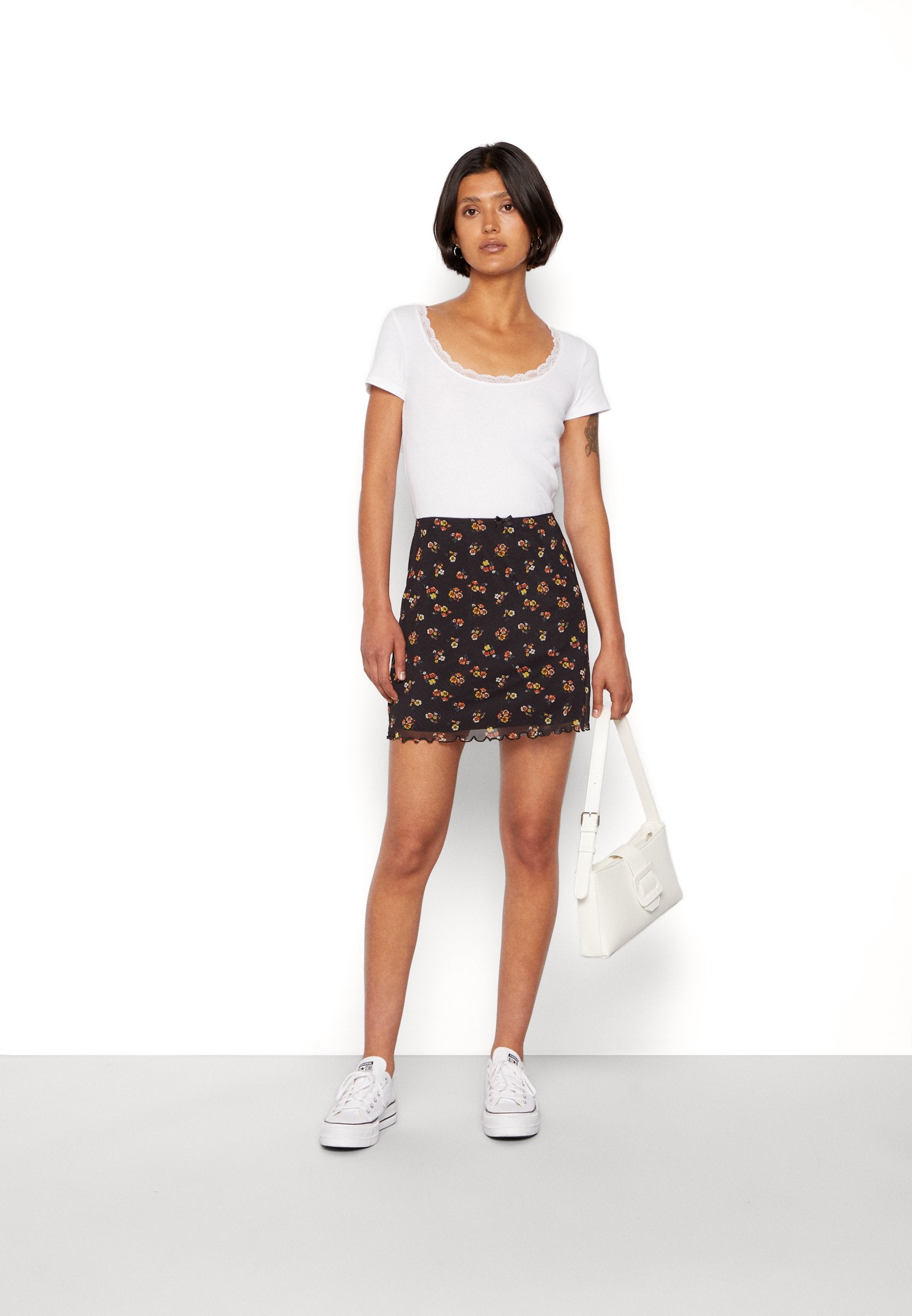 Hollister Co. MINI SKIRT WITH BOW