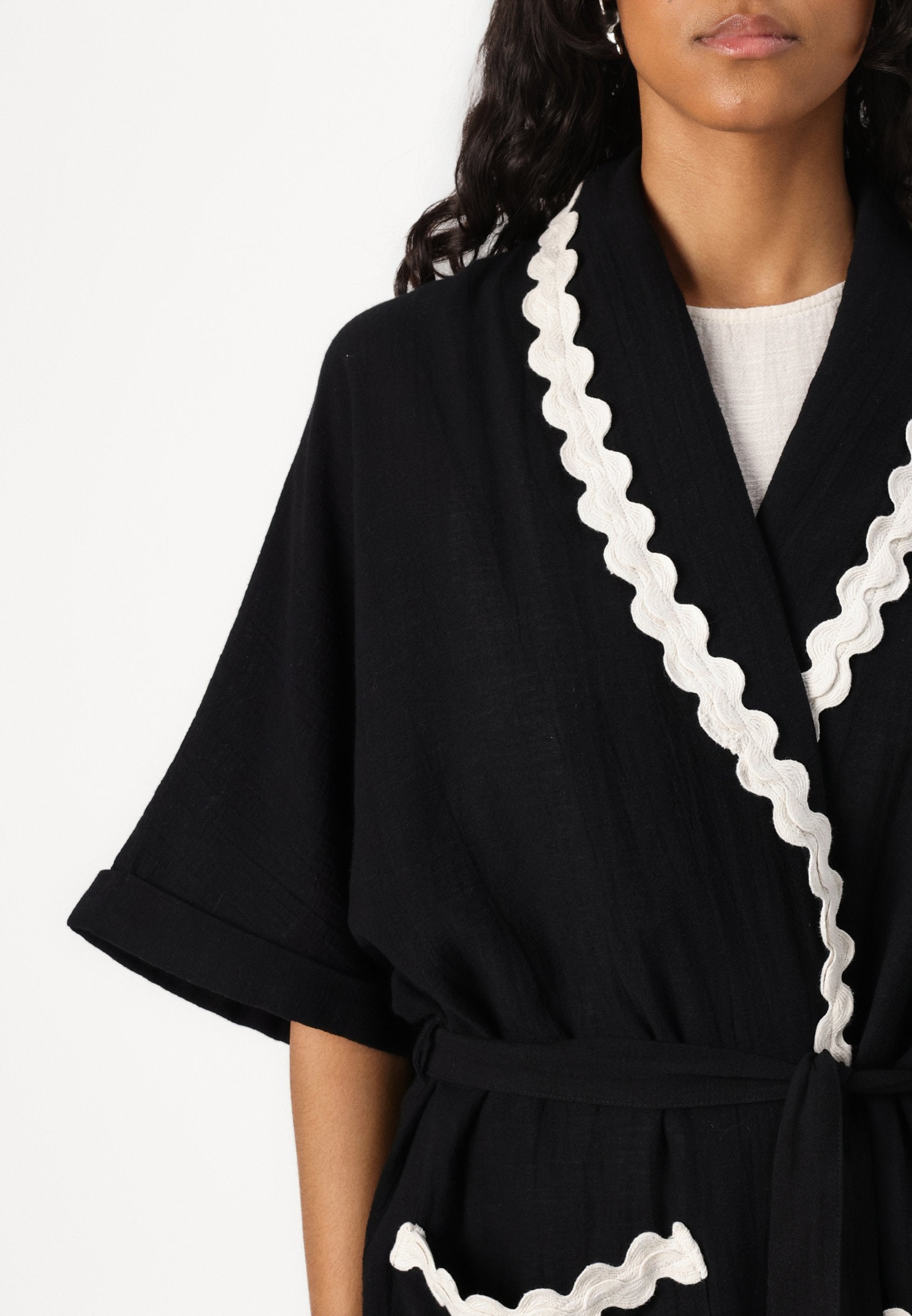VILA VIMANDA WAVY KIMONO